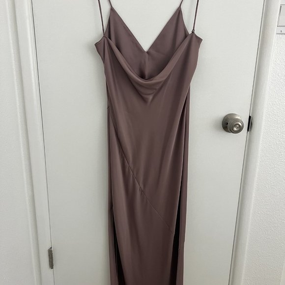 BABATON BELLAMY DRESS - MAUVE SMALL - Picture 4 of 5